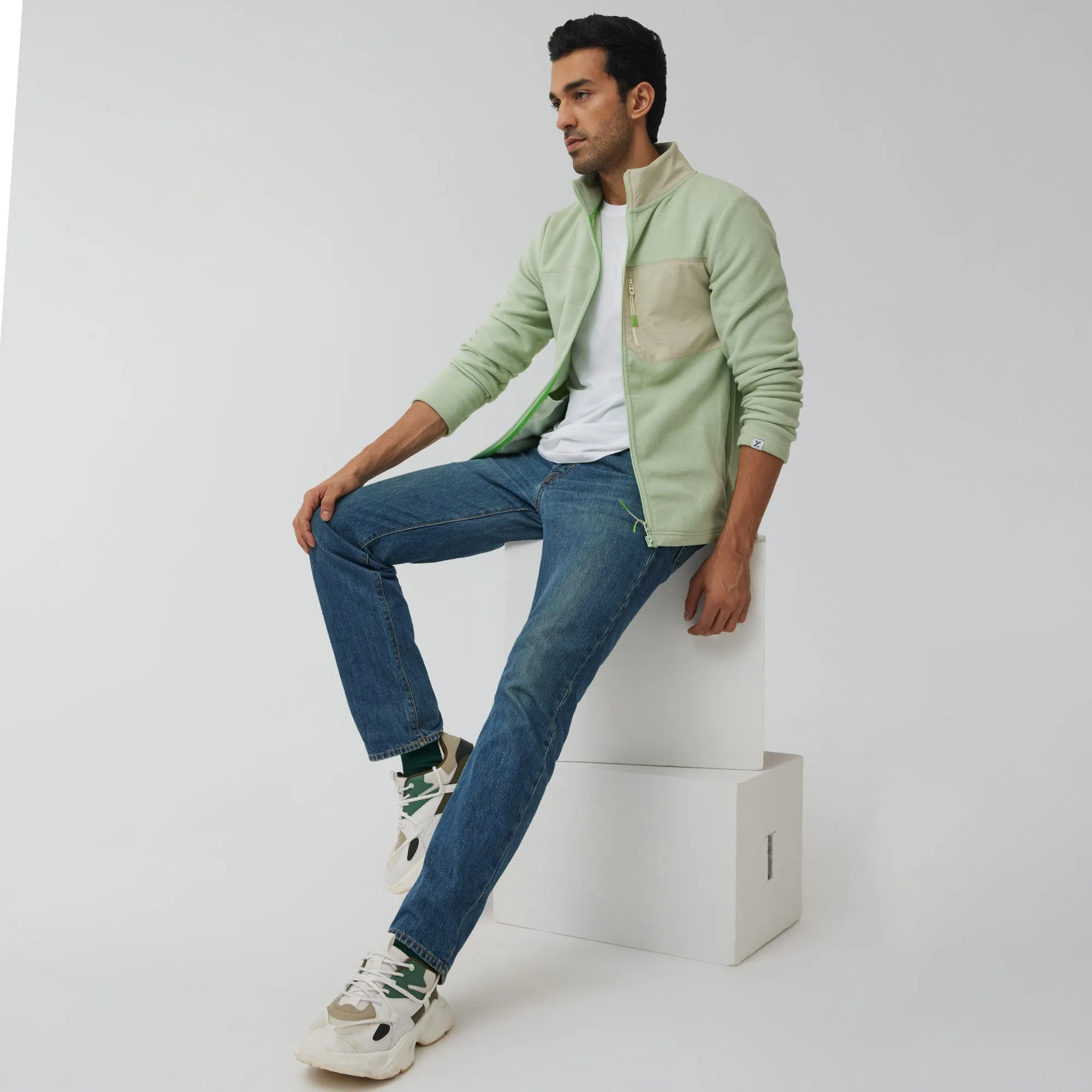 Alterra Fleece Jackets Tea White
