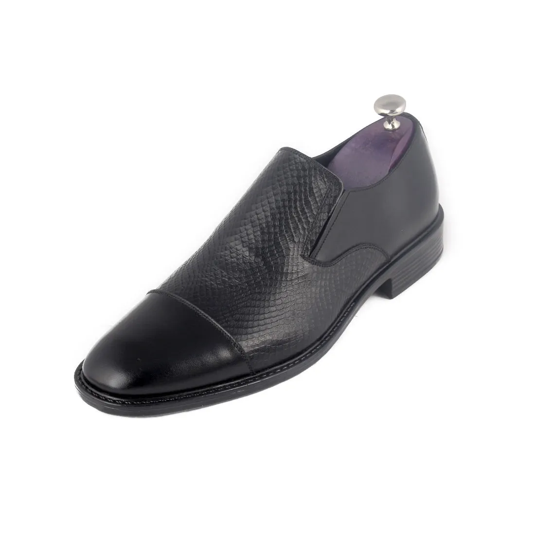 Formal shoes / 100% genuine leather -black -8135