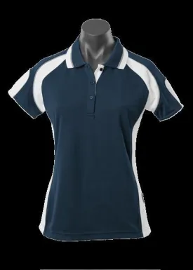 Ladies Murray Polo Navy/White